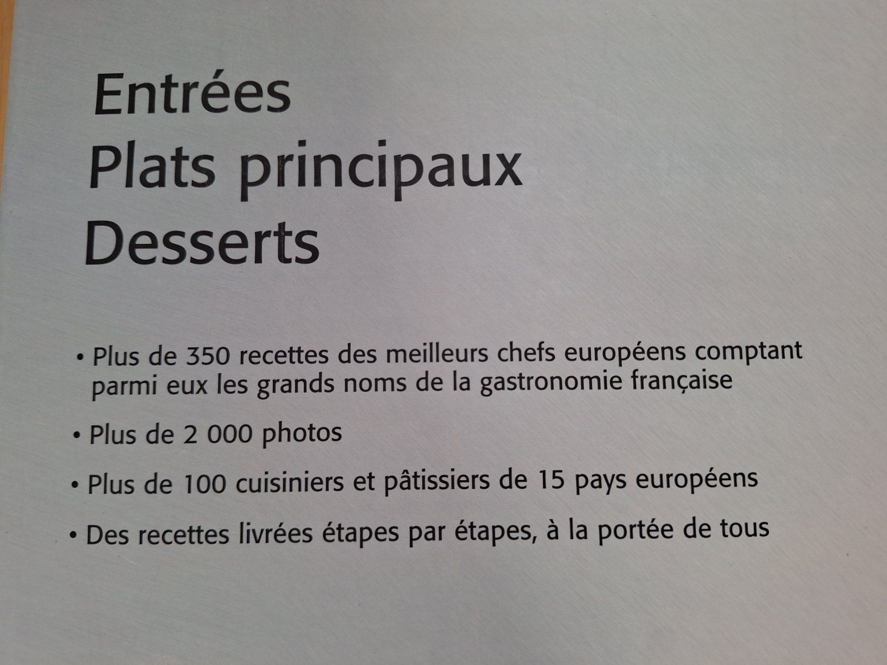 Libri: Les Grands Chefs Européens – Usato da préverenges venduto da Gilou27 1