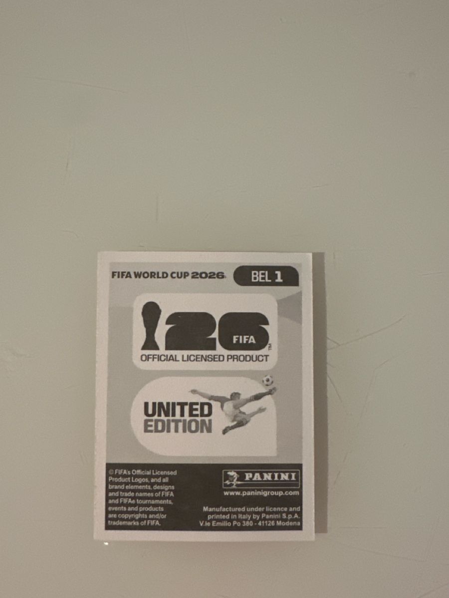 Panini Carte collezionabili: Panini 2026 BEL1 – Nuovo (secondo la descrizione) da Bern venduto da akl_sy9s 1