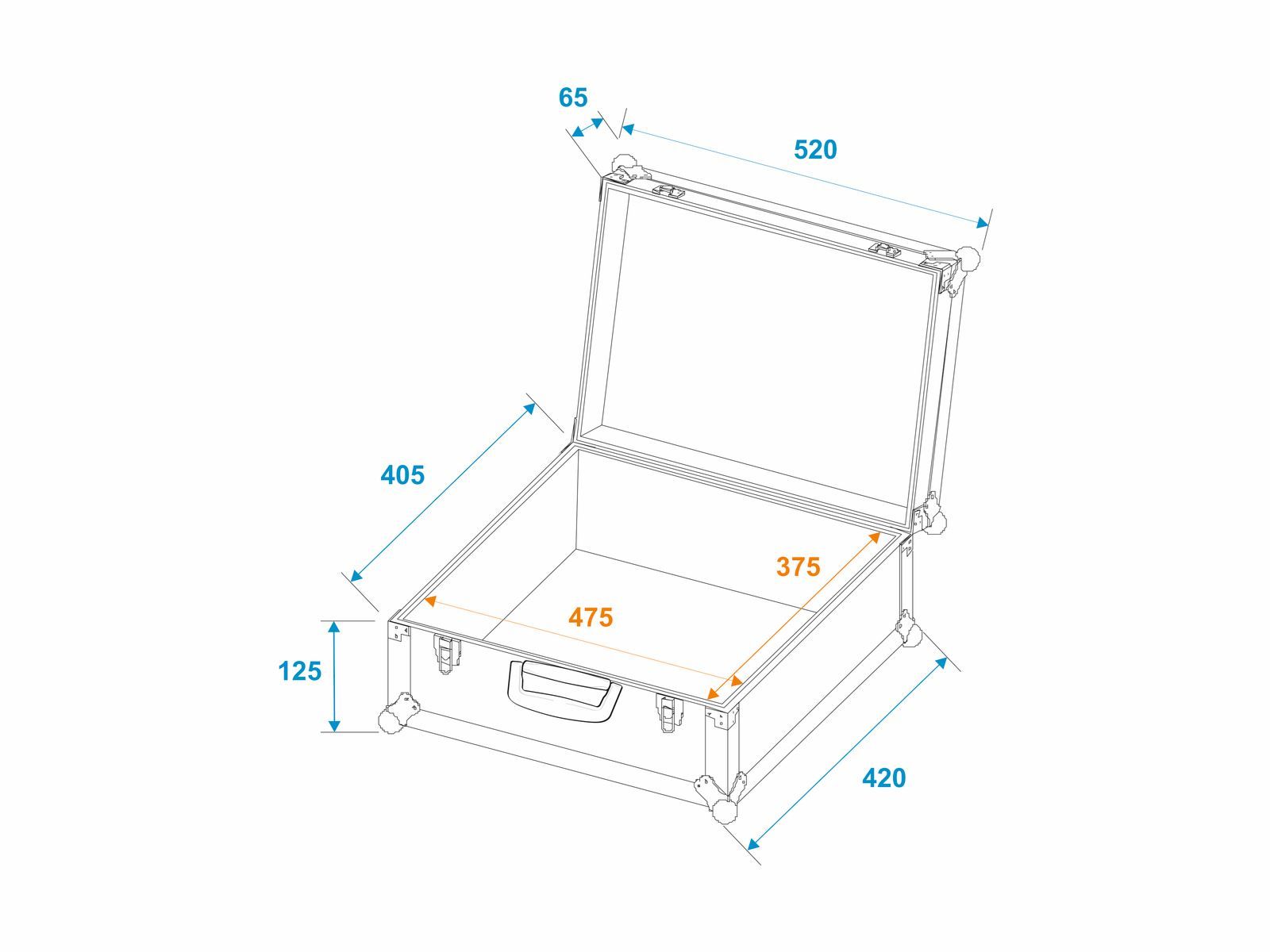 Borse & Valigie: Universal-Koffer-Case Pick 52x42x18cm – Nuovo e nell'imballaggio originale da Däniken SO venduto da Profog1 5
