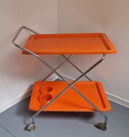 MCM Space Age Design, Barwagen, 1970er, Zusammenklappbar