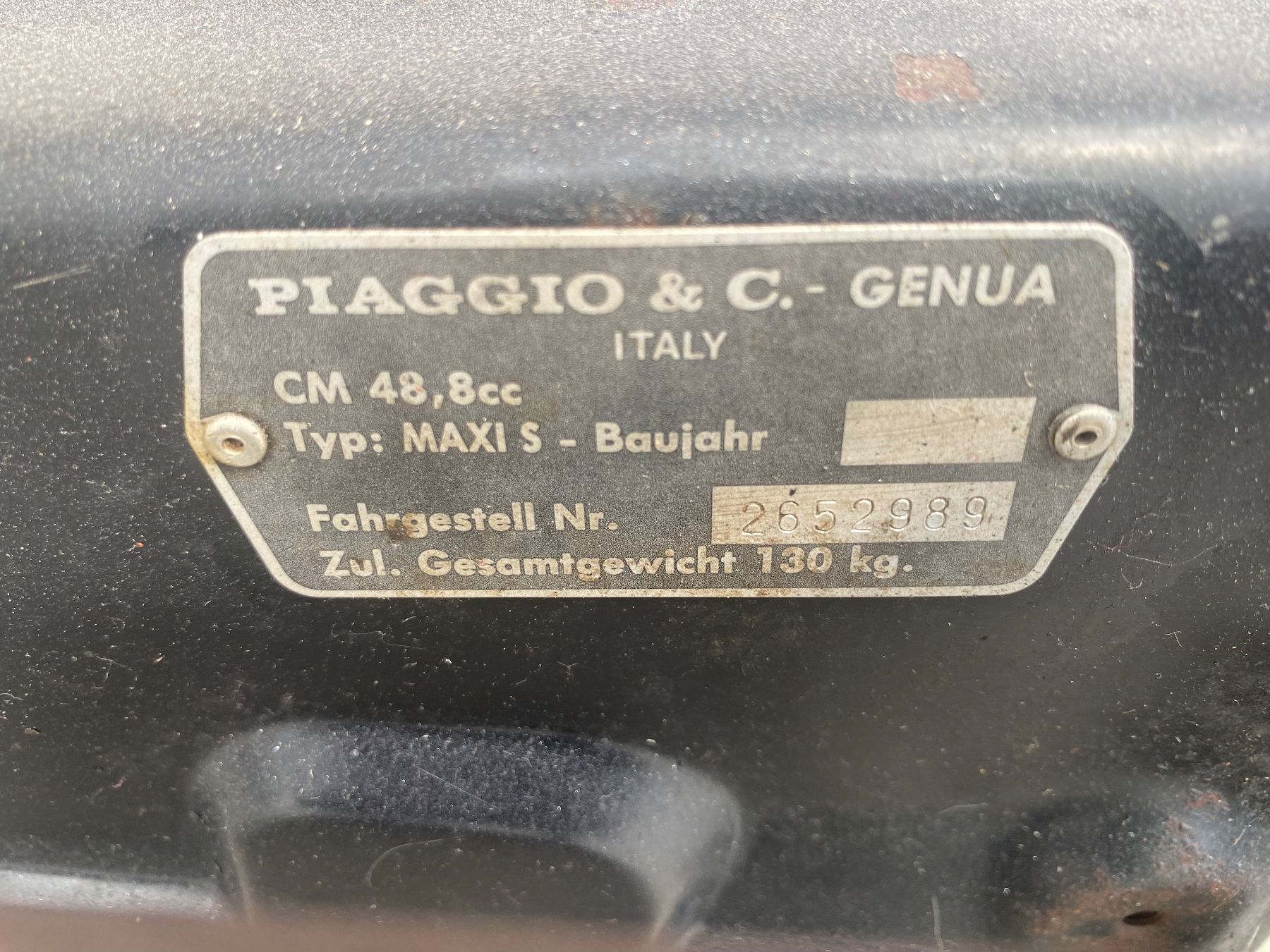 Ciclomotori: Cadre Maxi Puch S – Usato da Plagne venduto da Coxbow 1