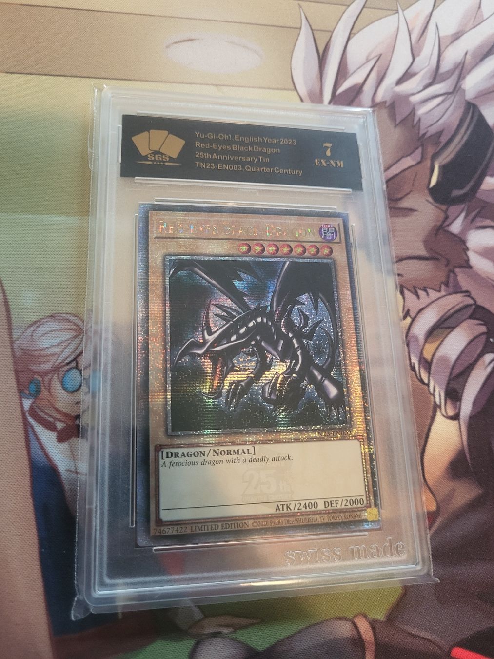 Yugioh Carte collezionabili: Red-Eyes Black Dragon SGS 7 – Nuovo (secondo la descrizione) da Biel venduto da 1234n.w.1234