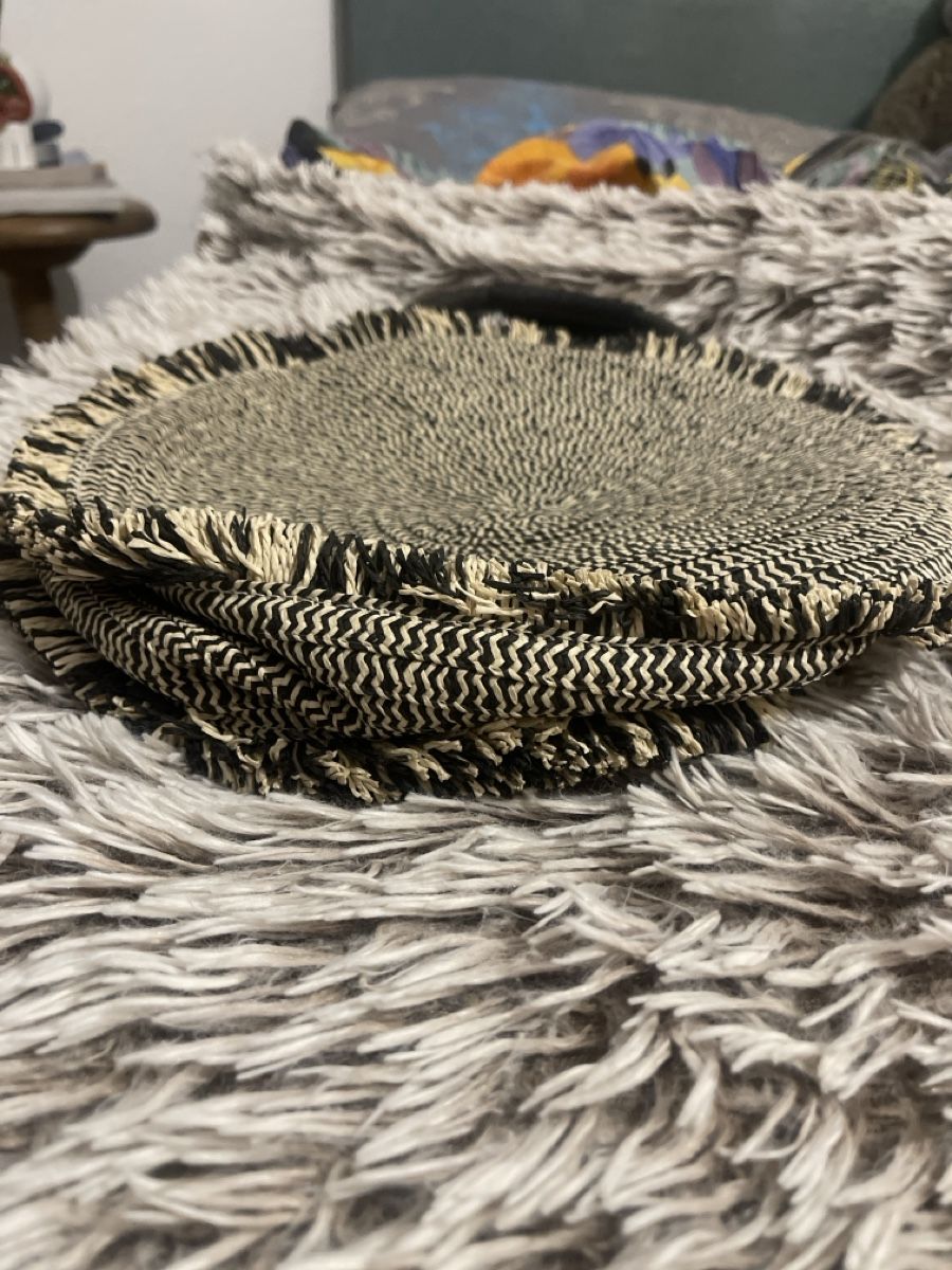 Zara Borse: Sac rond en paille Zara Basic Collection, style bohème – Usato da Brügg BE venduto da mar_lwt8 2