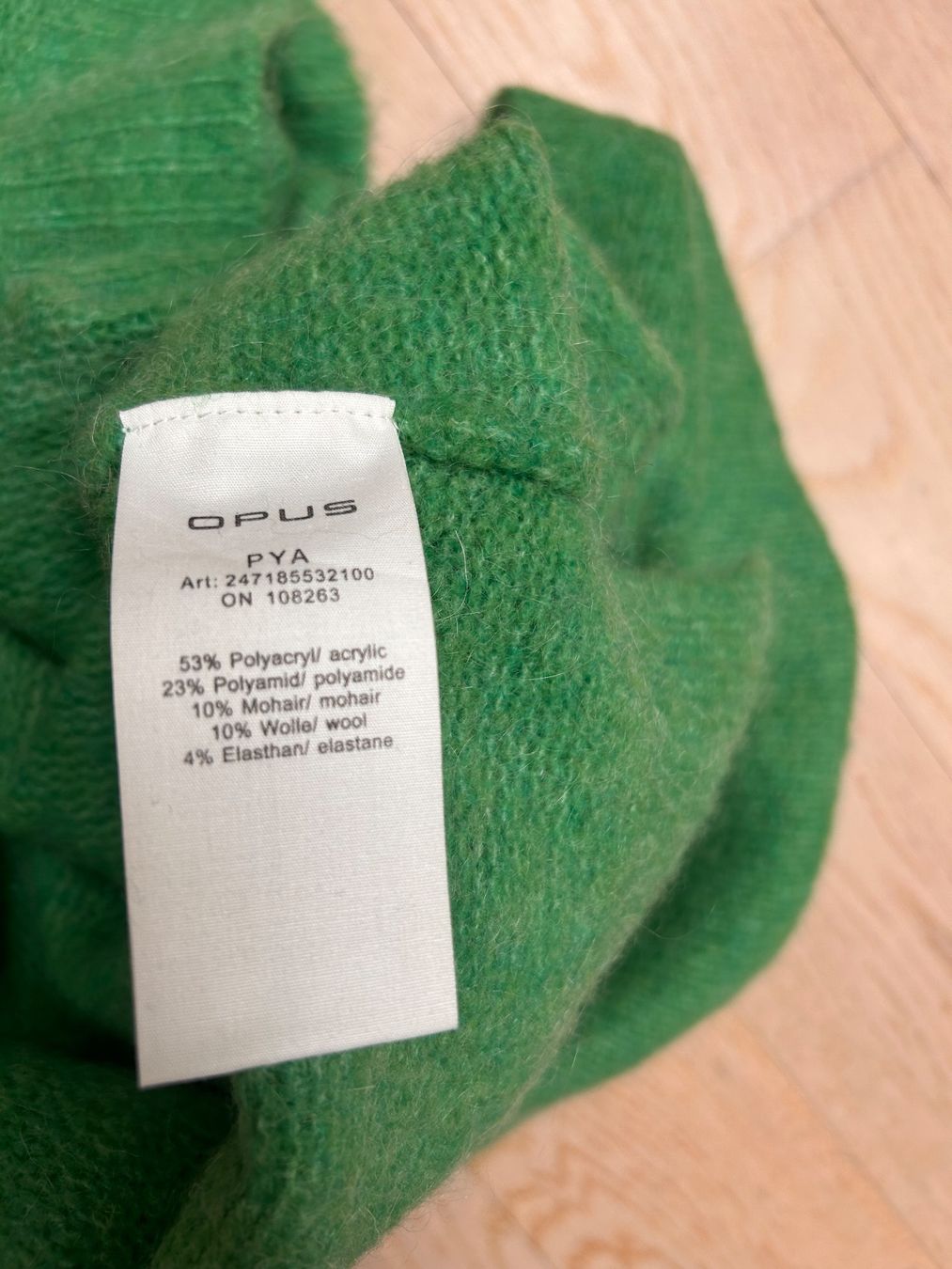 Opus Maglioni & Felpe: Grüner Pullunder Opus eher 42 Damen Top Zustand – Usato da Muri AG venduto da Mkikus 3