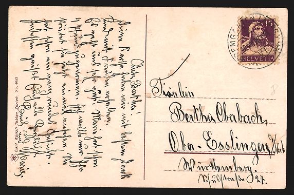 Cartoline postali: Bremgarten, Partie an der Reussbrücke – Usato da Berlin venduto da bartko-reher 1