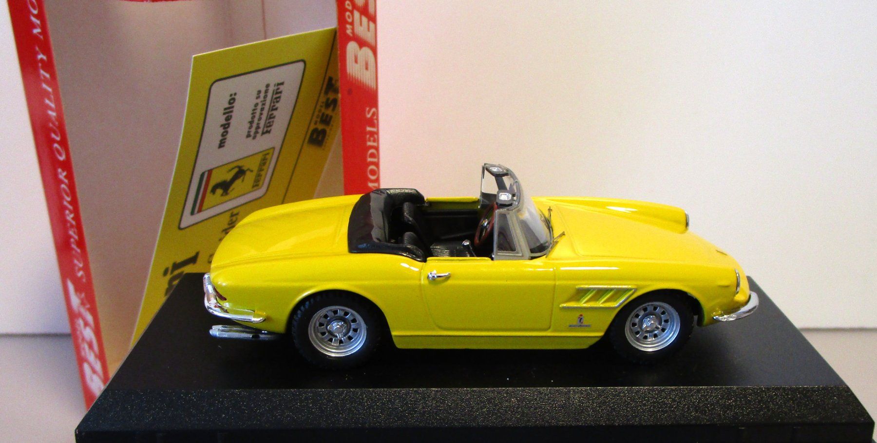 Ferrari Modellini d'auto: BEST FERRARI 330 GTC SPYDER  - 9131 – Nuovo e nell'imballaggio originale da Chêne-Bourg venduto da breno56 2
