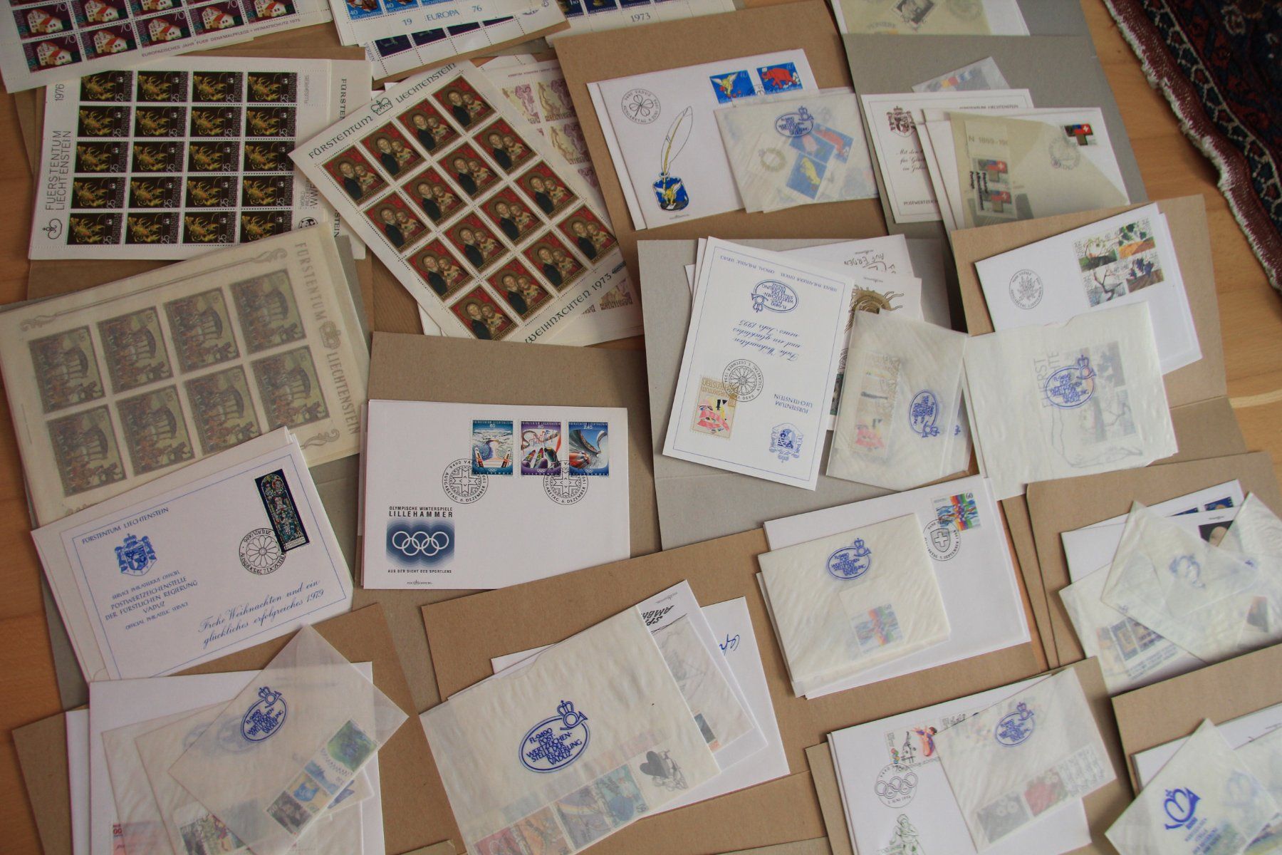 Alle Briefmarken: Riesige Lichtensteinsammlung – Gebraucht aus Schlieren von Sternstunde2 2