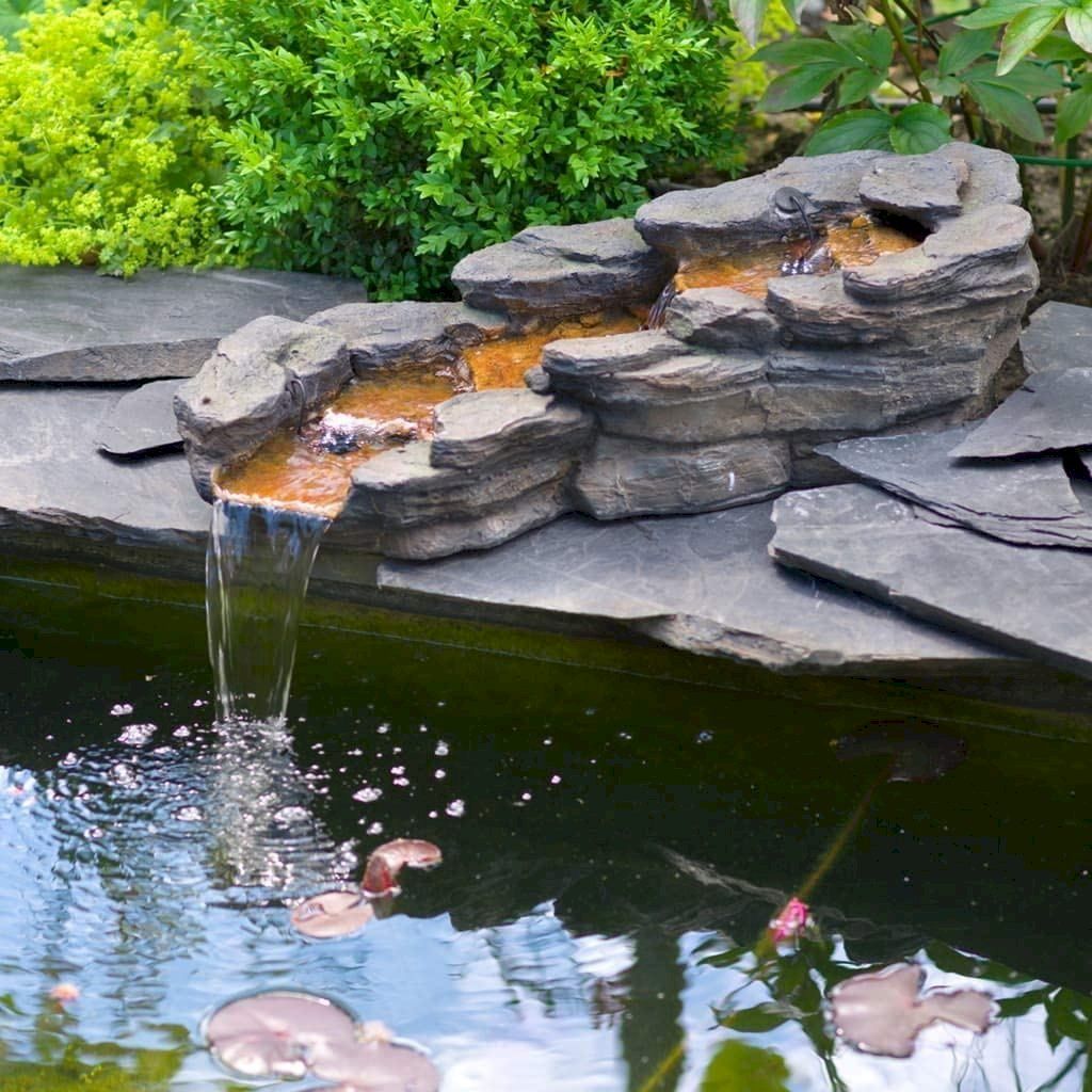 Etangs & Fontaines déco.: Ubbink Gartenwasserfall CAZORLA – Neuf avec emballage d'origine à Bottighofen par zaap 1