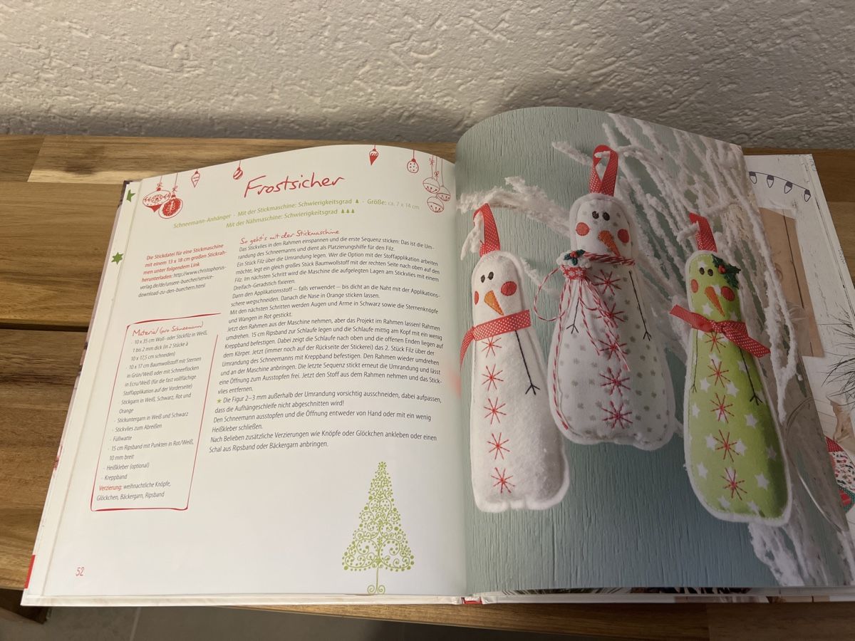 Libri: Weihnachts-Nähbuch / DIY Deko – Nuovo (secondo la descrizione) da Seon venduto da Sunny-Schmuck78 3