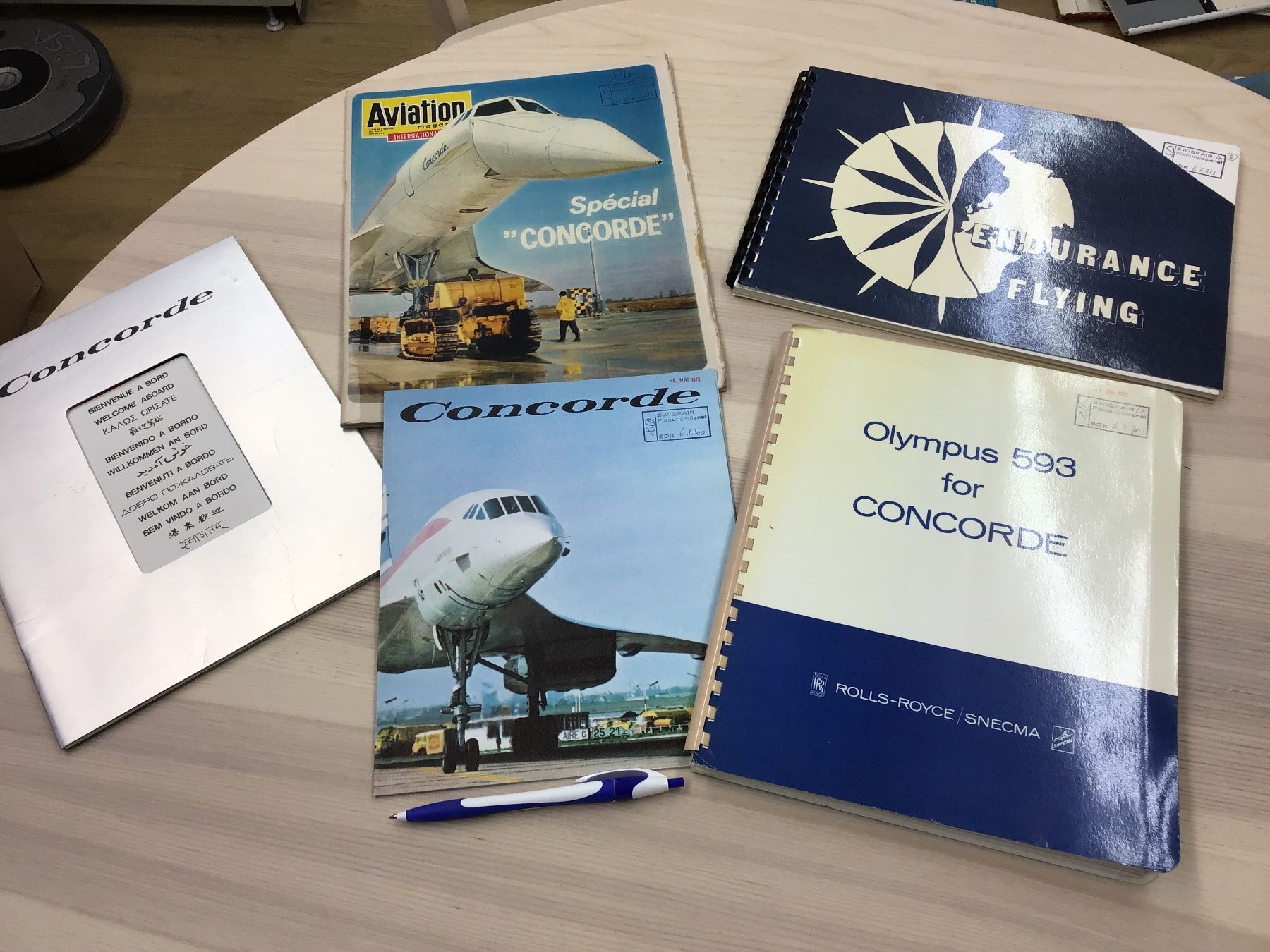 Livres: Concorde Sammlung, Planungsdienst SWISSAIR – Neuf (Voir description) à Männedorf par Modellbau-wyss