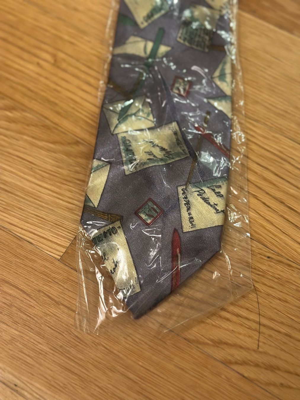 Cravatte: Krawatte Bellini blau gemustert original verpackt – Nuovo e nell'imballaggio originale da Rothenburg venduto da wer_g9fd 2