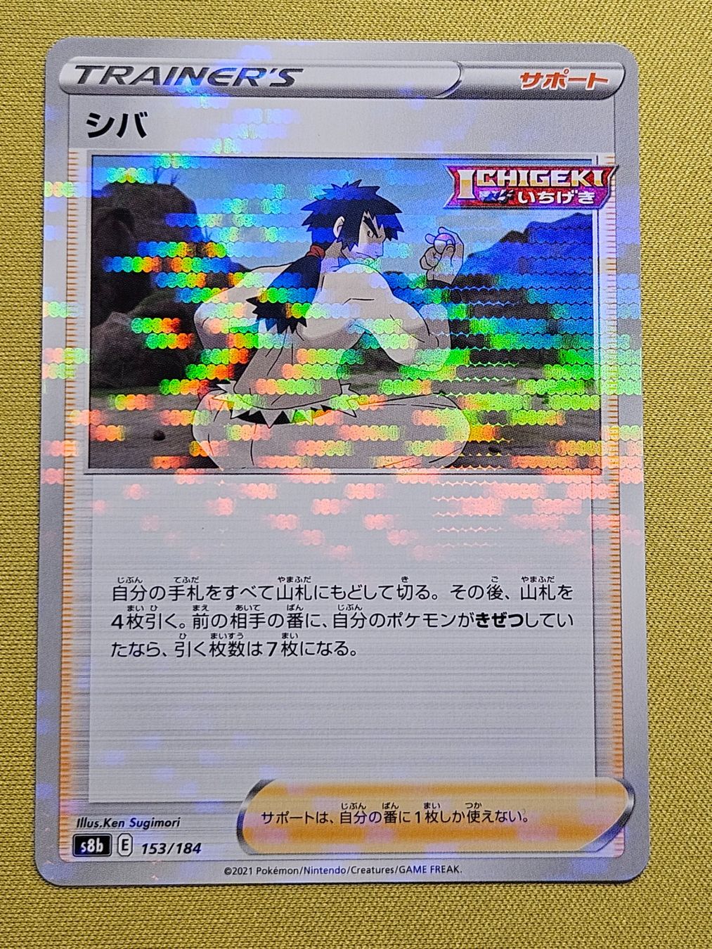Pokémon Carte collezionabili: s8b VMAX Climax - Bruno 153/184 REVERSE – Usato da Bellinzona venduto da Pokemarco