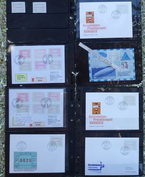 Alle Briefmarken: Grosse CH-Automatenmarken Sammlung – Gebraucht aus Walkringen von Casablanca777 6