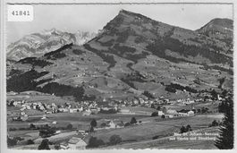 Neu St. Johann-Nesslau mit Säntis und Stockberg