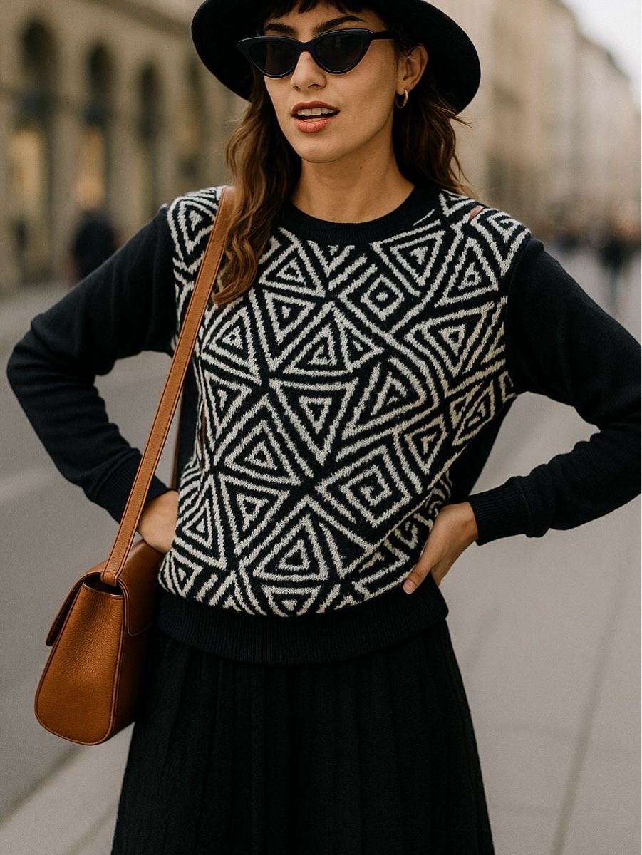 Zara Maglioni & Felpe: NEU Zara Boho Pullover Gr. S,  gemustert – Nuovo (secondo la descrizione) da Malters venduto da Gisi80 1