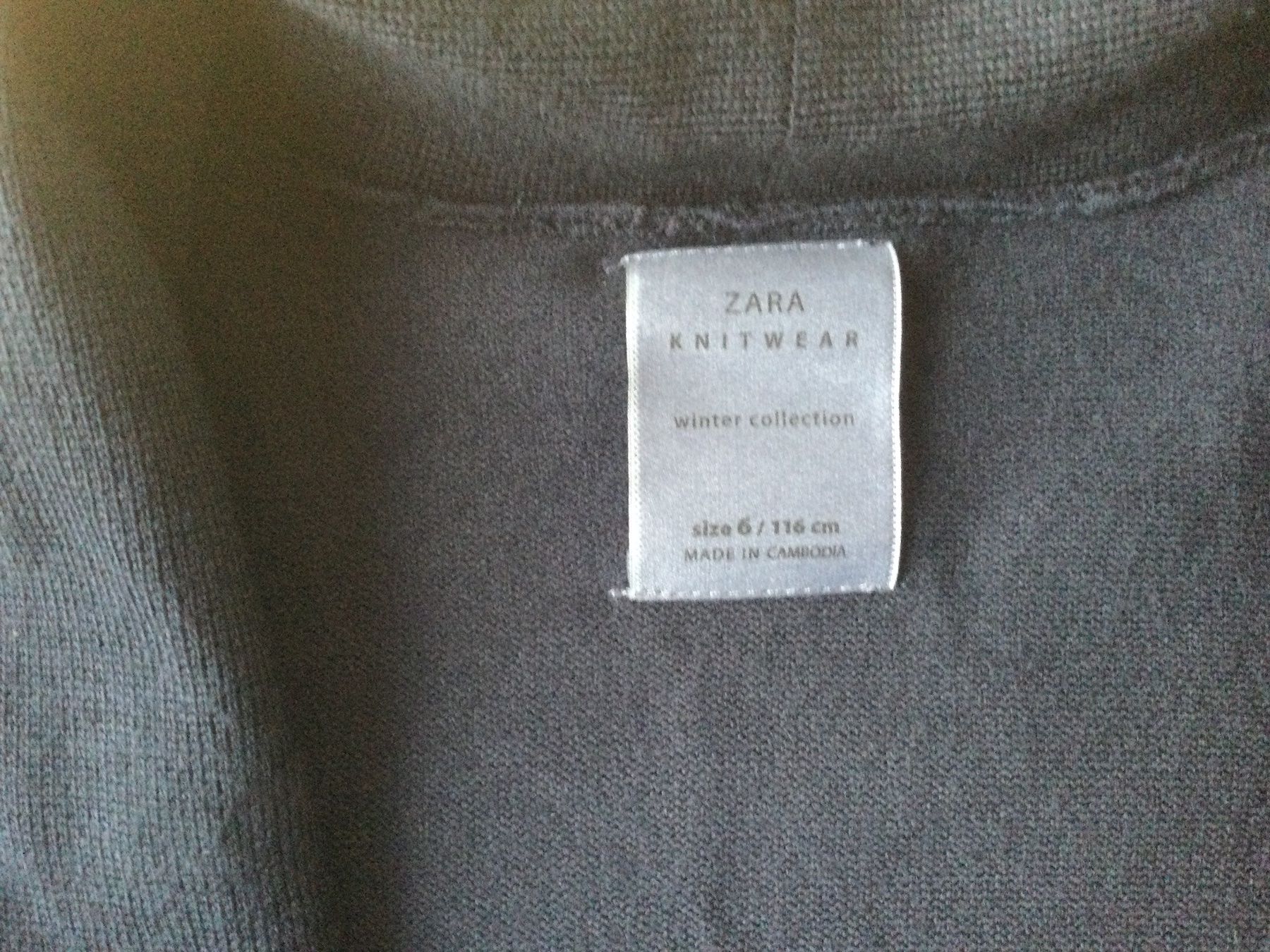 Zara Maglioni & Felpe: Strick Cardigan Mädchen, Gr 116 – Usato da Zürich venduto da VorlonShadow 2