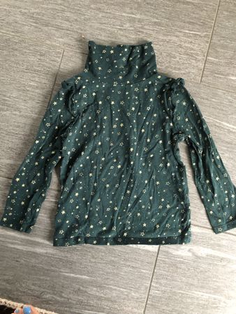 Süsser Rollkragenpullover Weihnachten, Gr. 104