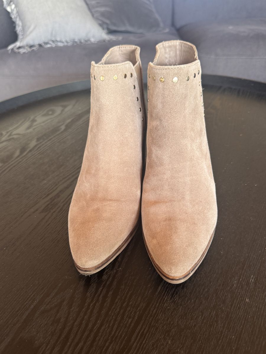 Damenschuhe: Leder Stiefelette, 37 – Gebraucht aus Frauenfeld von womensworld