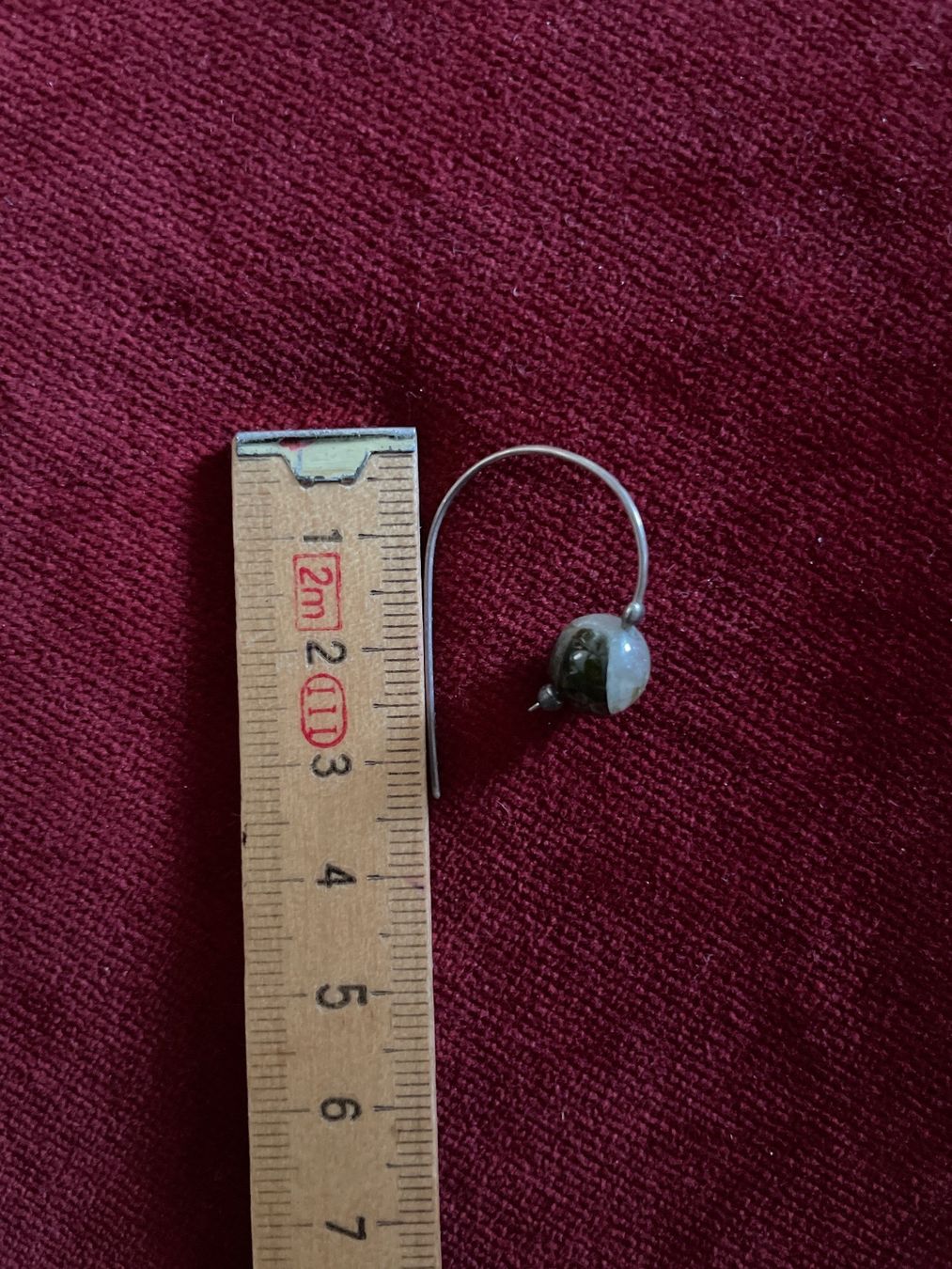 Boucles d'oreille: 925er Silberohrringe handgefertigt mit echtem Stein – D'occasion à Biel/Bienne par ilariareda 2