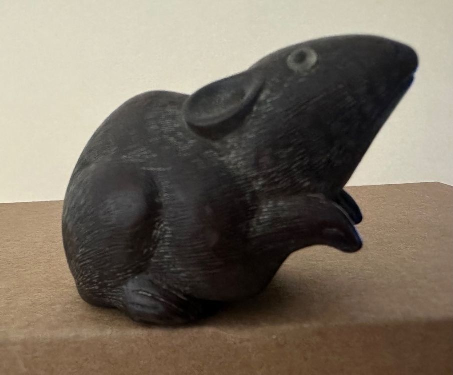 Statuette: Japanische Netsuke >>Maus<< – Usato da Hinwil venduto da Chnap 1