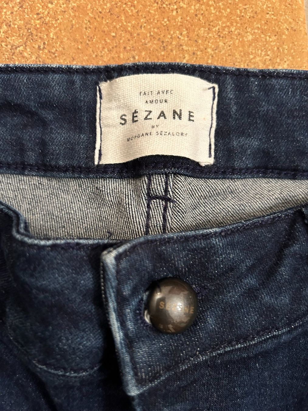 Sezane Jeans: NEW - Blue Jeans SEZANE Le Slim – Nuovo (secondo la descrizione) da Zürich venduto da aygo_a 1