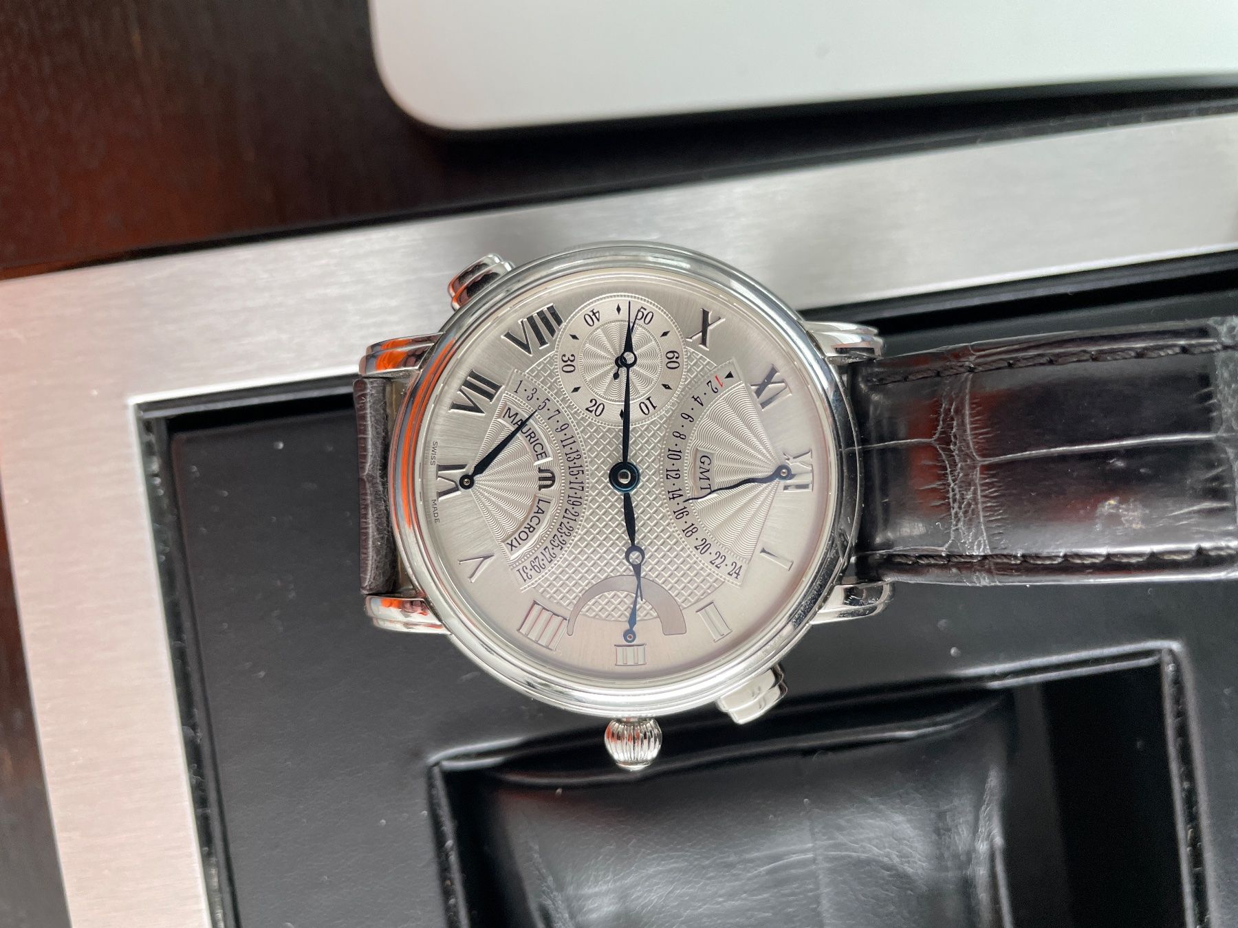 Maurice Lacroix Orologi: Maurice Lacroix Double Retrograde Masterpiece – Usato da Davos Dorf venduto da BLUEZ73 1