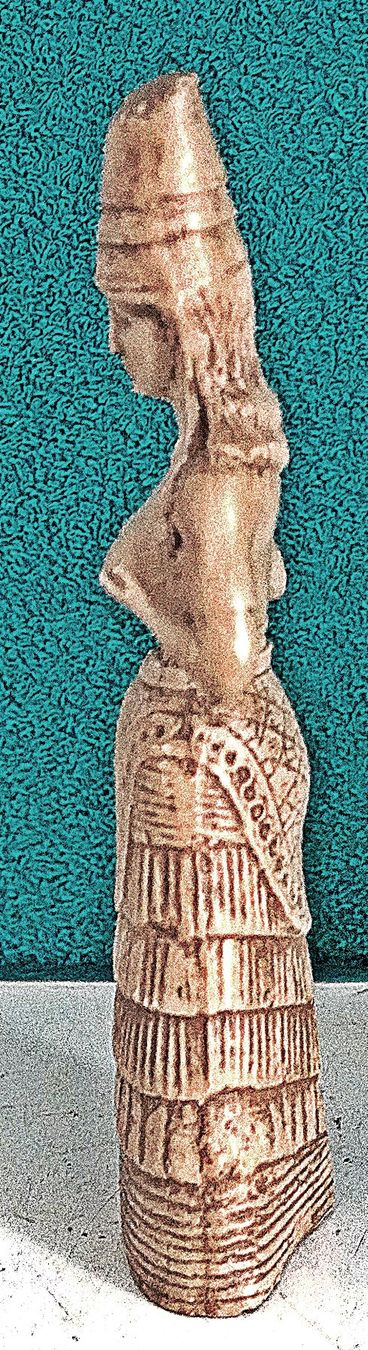 Sculture & Statue: Marmor-Steinfigur aus Indien alt – Usato da Baar venduto da 2cvbaar 1