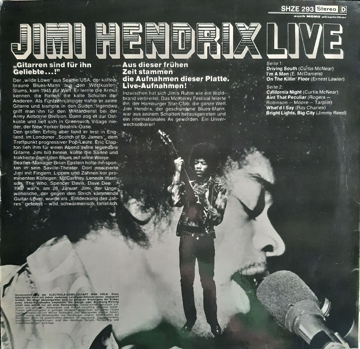 Schallplatten: Jimi Hendrix Live – Gebraucht aus Frick von kyb_yq8h 1