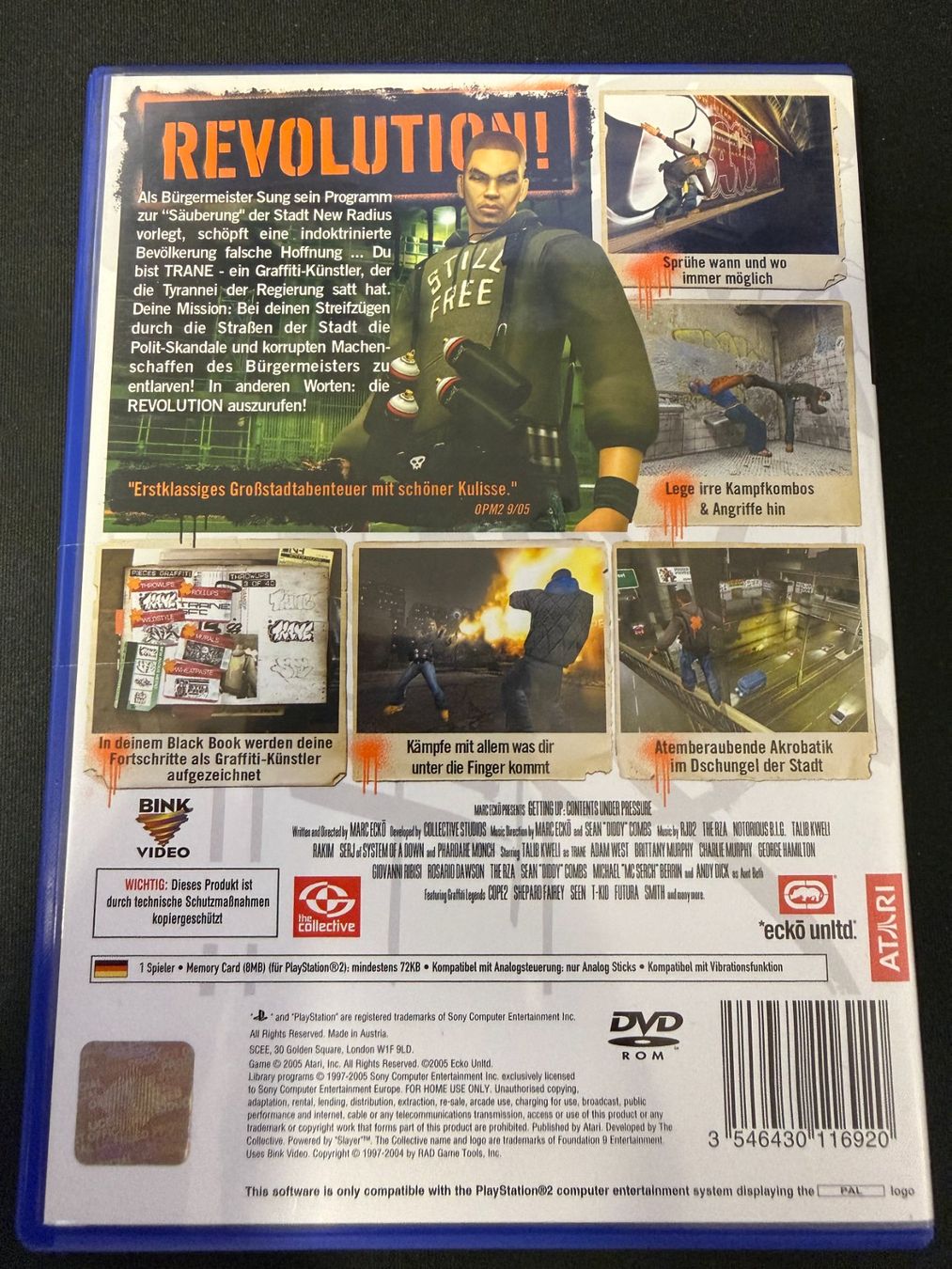 Sony Giochi: Marc Ecko's Getting Up: Contents Under Pressure - PS2 – Usato da Pont-de-la-Morge venduto da Darfal 2