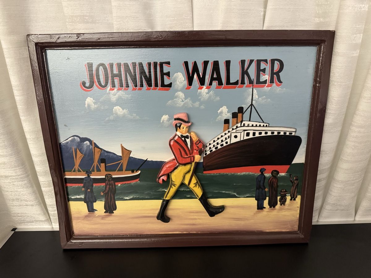Insegne: Johnnie Walker Werbeschild – Usato da Lenzburg venduto da Meister_k