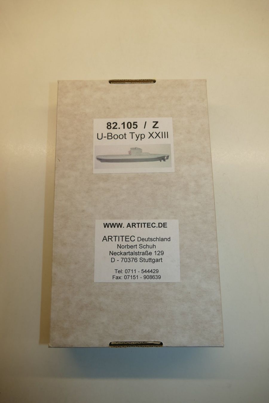 Kit di modellismo & Modellini statici: Artitec 1:200: Deutsches U-Boot Typ XXIII – Nuovo (secondo la descrizione) da Niederhasli venduto da rail-duerst