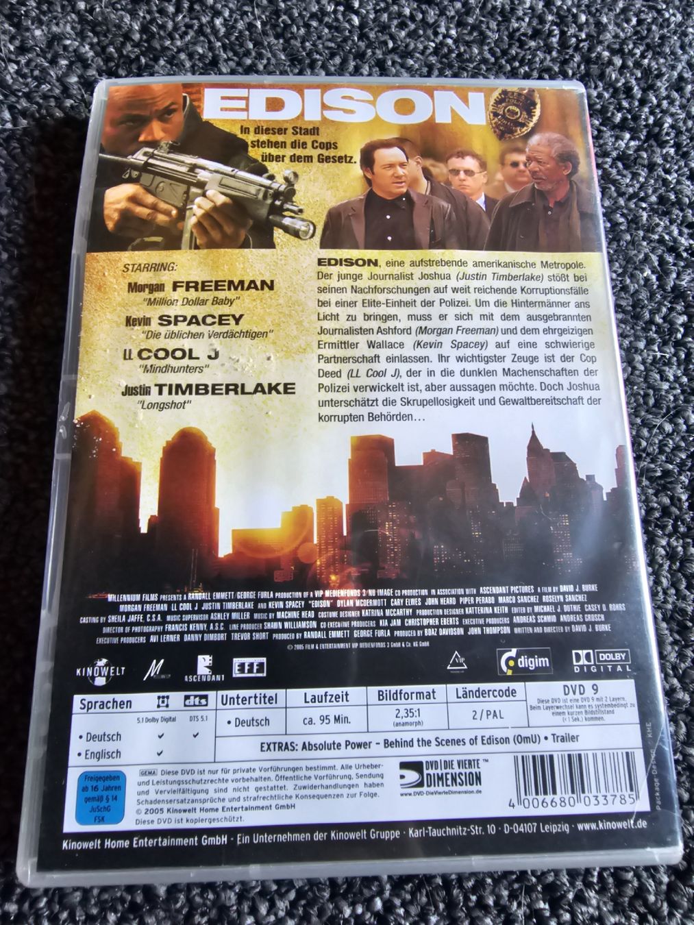 Tutti i DVDs: DVD Edison (22719) – Usato da Ruswil venduto da jan_bxl5 1