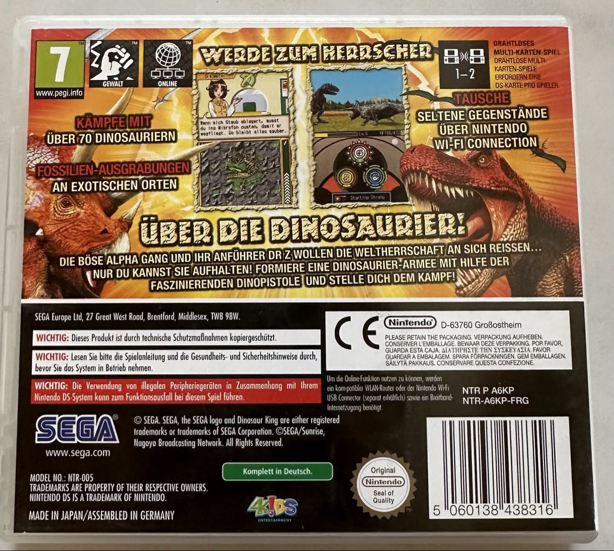 Nintendo Giochi: Nintendo DS Spiel - Dinosaur King – Usato da Neuenkirch venduto da ali_5pxg 1