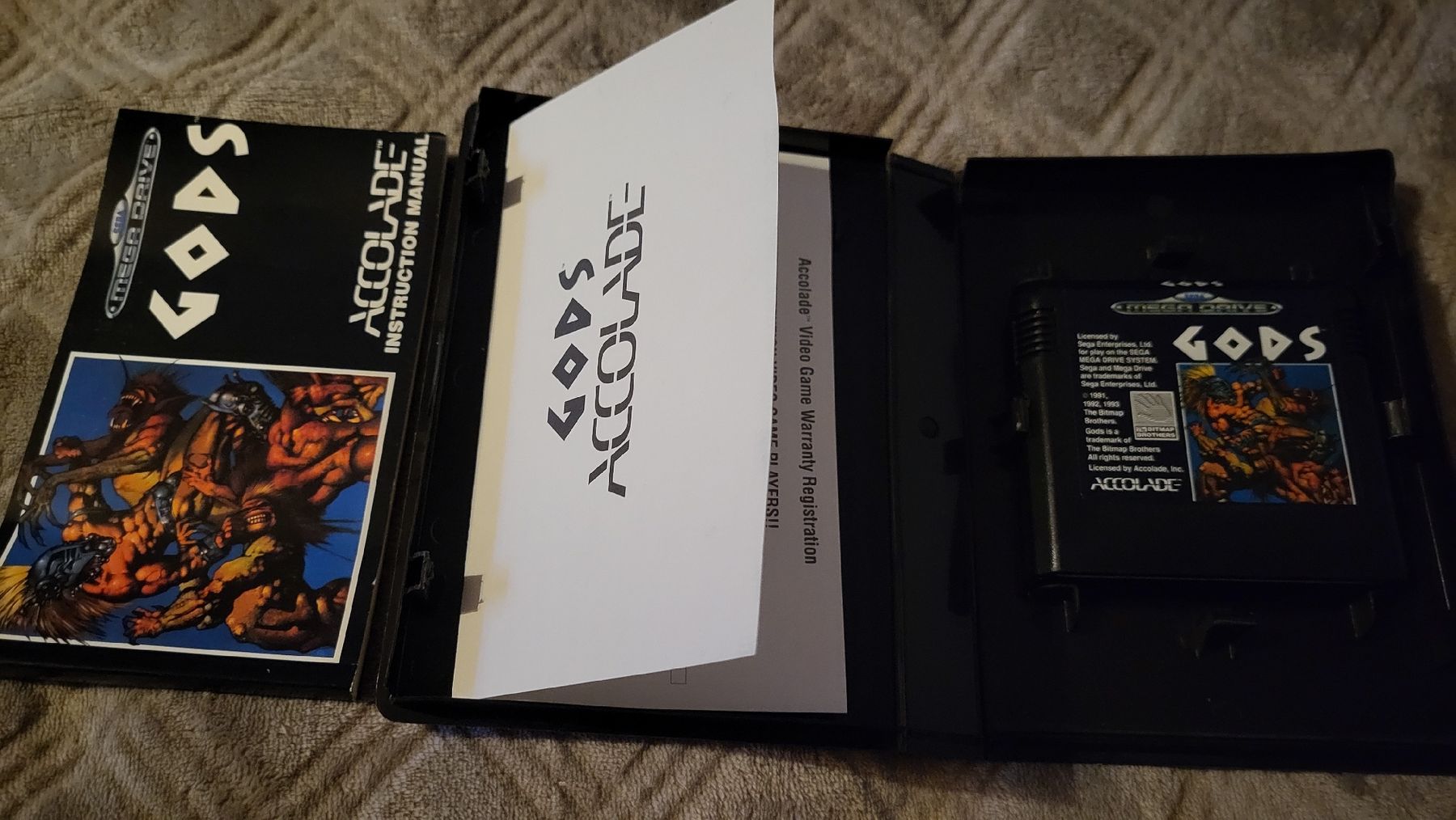 Sega Giochi: Gods / SEGA Mega Drive Spiel. Kompl ! – Nuovo (secondo la descrizione) da Biel/Bienne venduto da Retrohr 1