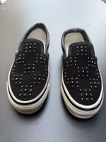 Vans Slip-On Shoes Size 37 Black Studded Used