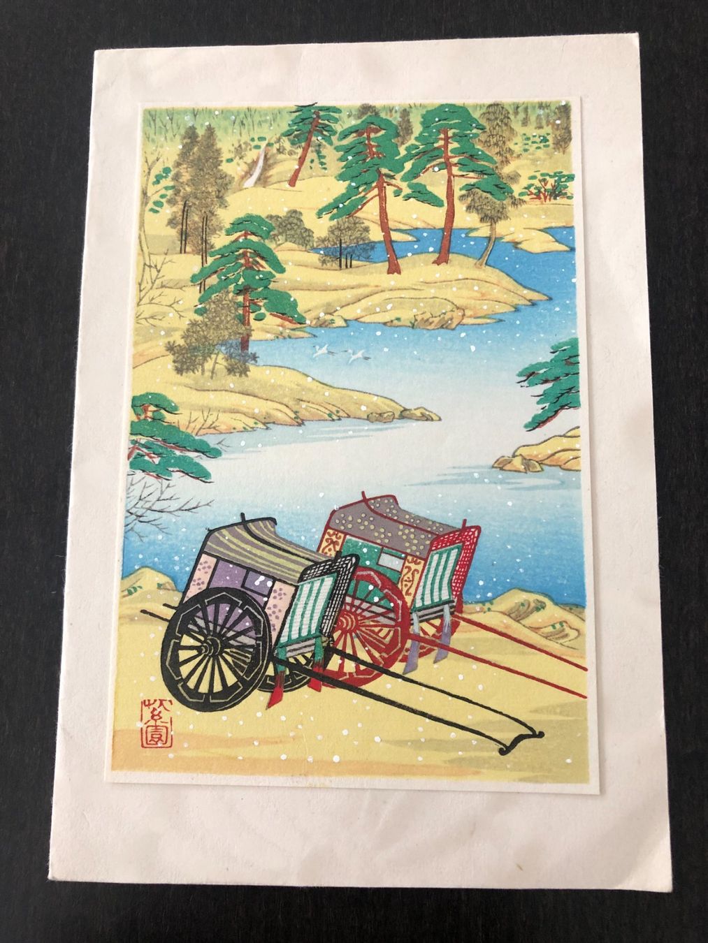 Xilografie: Japanischer Holzschnitt Reprint ? – Usato da Pfäffikon ZH venduto da Waltoversand
