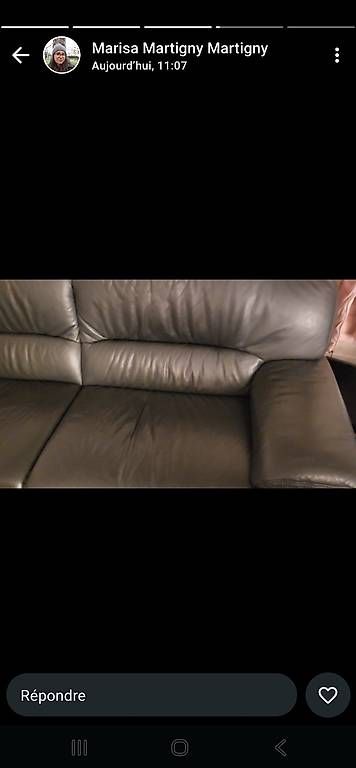 Sofas: Canapé en cuir – Gebraucht aus Vouvry von Cris.cordeiro 4