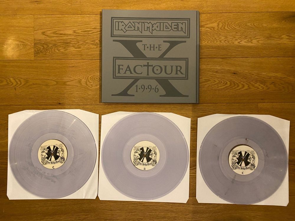 Iron Maiden X Factor 3 LP Tour Kaufen auf Ricardo