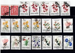 Briefmarken 29x Argentinien