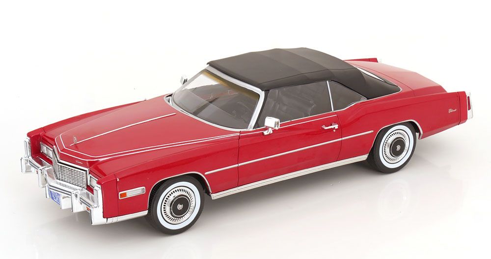 Cadillac Voitures modèles: CADILLAC ELDORADO CABRIO ROT 1976 1:18 MCG – Neuf avec emballage d'origine à Suhr par Moebelsiralfred 2