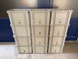 Aufbewahrungsbox Behälter Kunststoffbox 12 Stk.