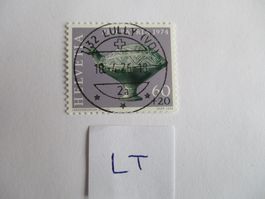 Voll Letzttagsstempel der Poststelle 1132 Lully VD