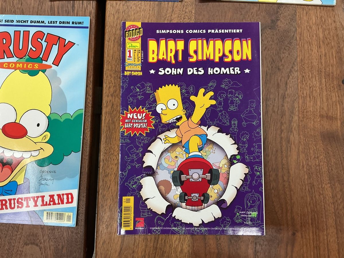 Comics: 5 Simpsons Comics Bart Simpson Krusty – Gebraucht aus Emmen von Veneo.c 4