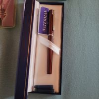 Füller Waterman Paris dunkelrot mit Tintenpatronen in OVP