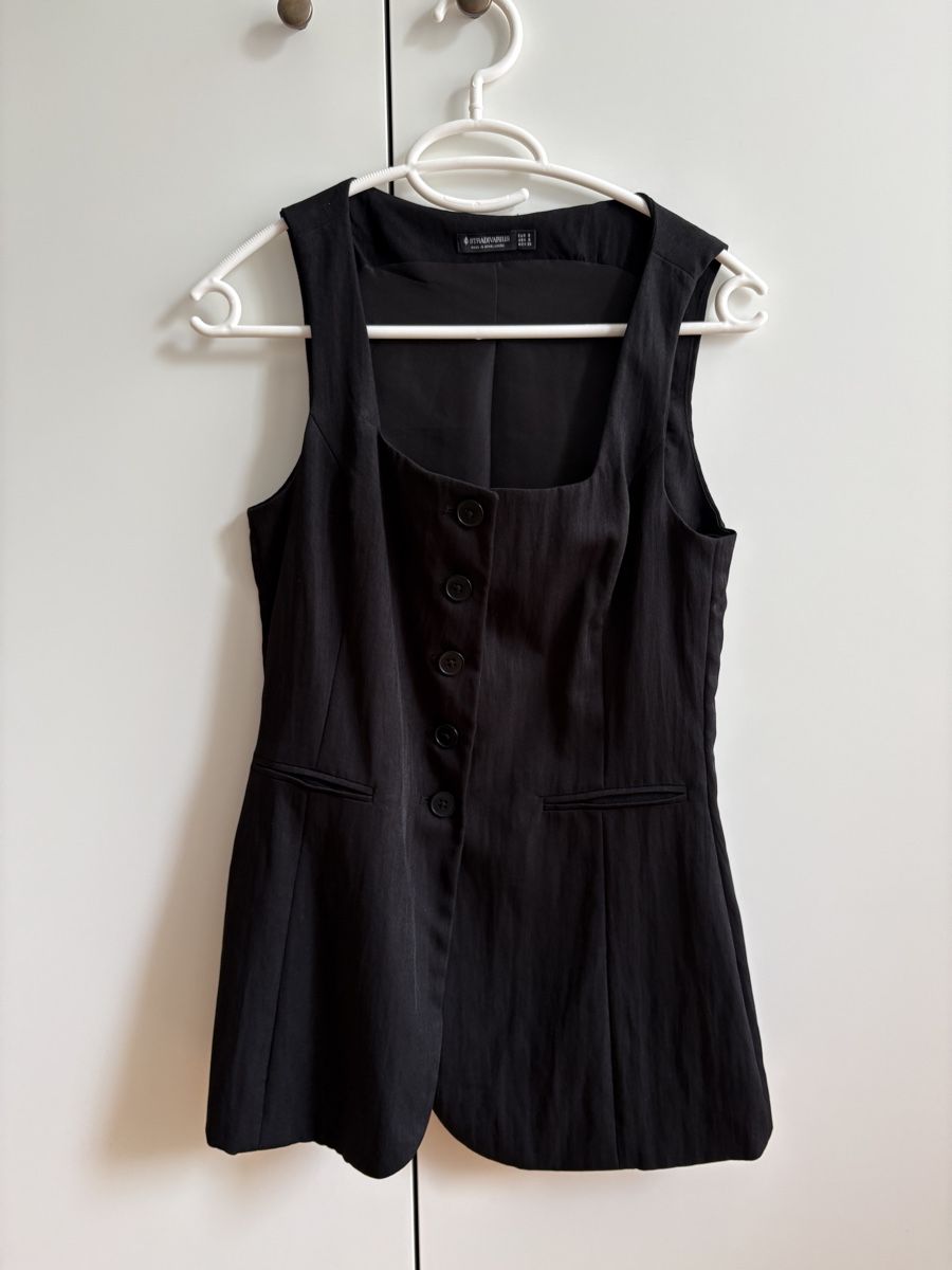 Stradivarius Gilets & Westen: Damen Weste schwarz, Grösse S, Stradivarius – Neu (gemäss Beschreibung) aus Zürich von Sera.13