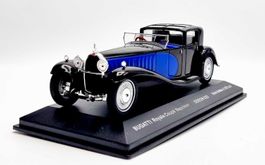 Bugatti Royale Napoleon 1930 blau / schwarz   1:43 von ODEON