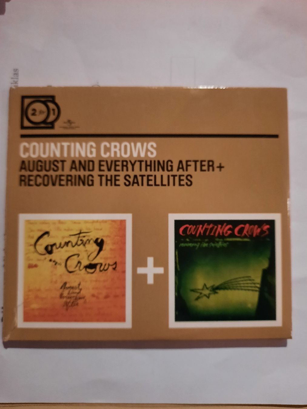 CD: Counting Crows, 2 CD. "August" + "Recovering" – Usato da Treyvaux venduto da ber_8q8r