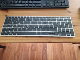 Clavier QWERTZ HP Elitebook, zbook