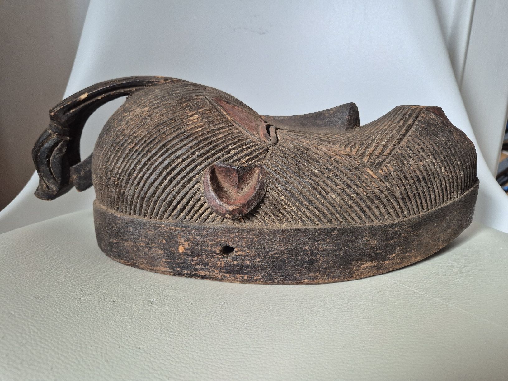 Internationale Kunst: Masque songye Congo art tribal primitif Afrique Africain – Gebraucht aus Tramelan von La_mine_d_art 7