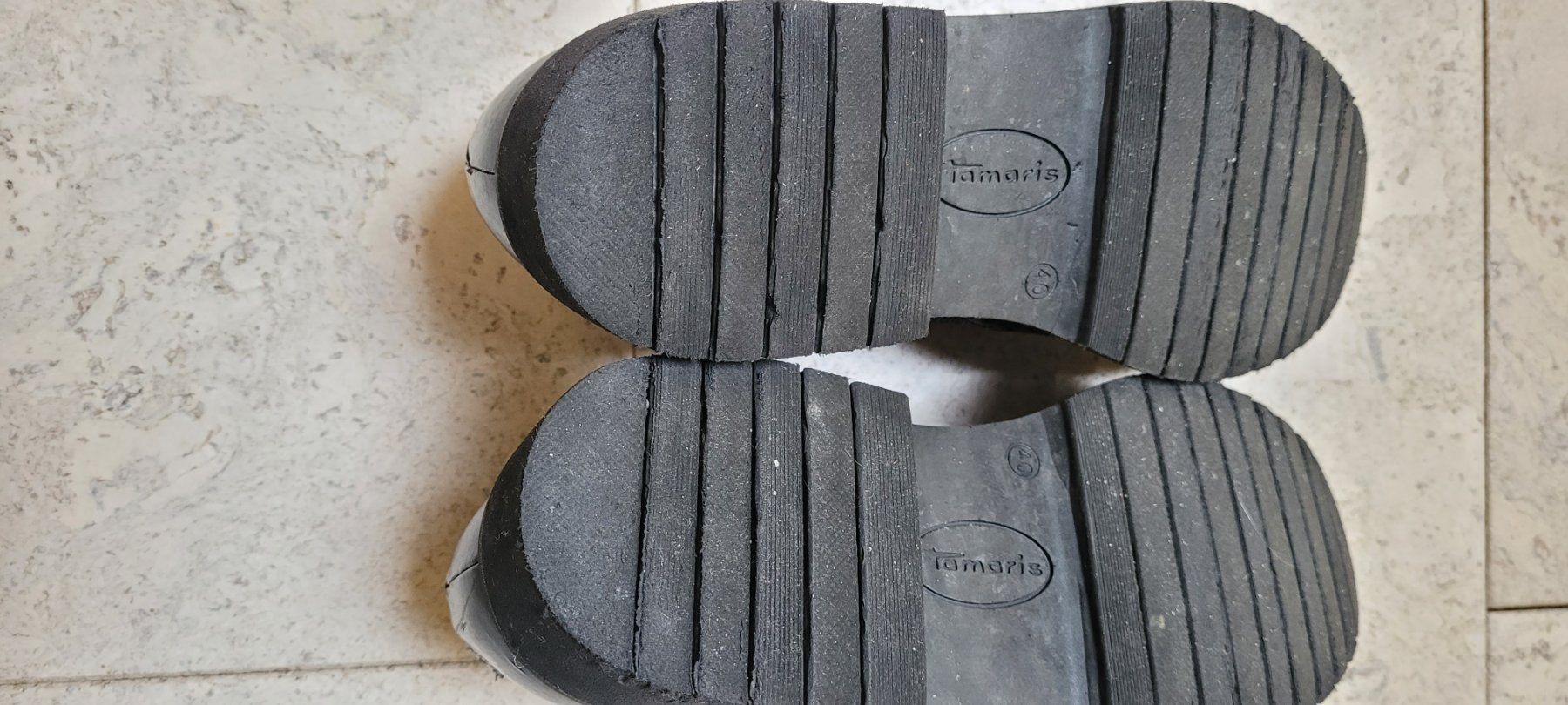 Tamaris Scarpe da uomo: Tamaris Lackleder Schuhe – Usato da Hondrich venduto da Ebro01 2